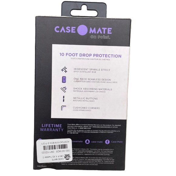 Case Mate Twinkle Series Case for Apple iPhone 11 Pro Stardust Clear Sparkly - Picture 2 of 6